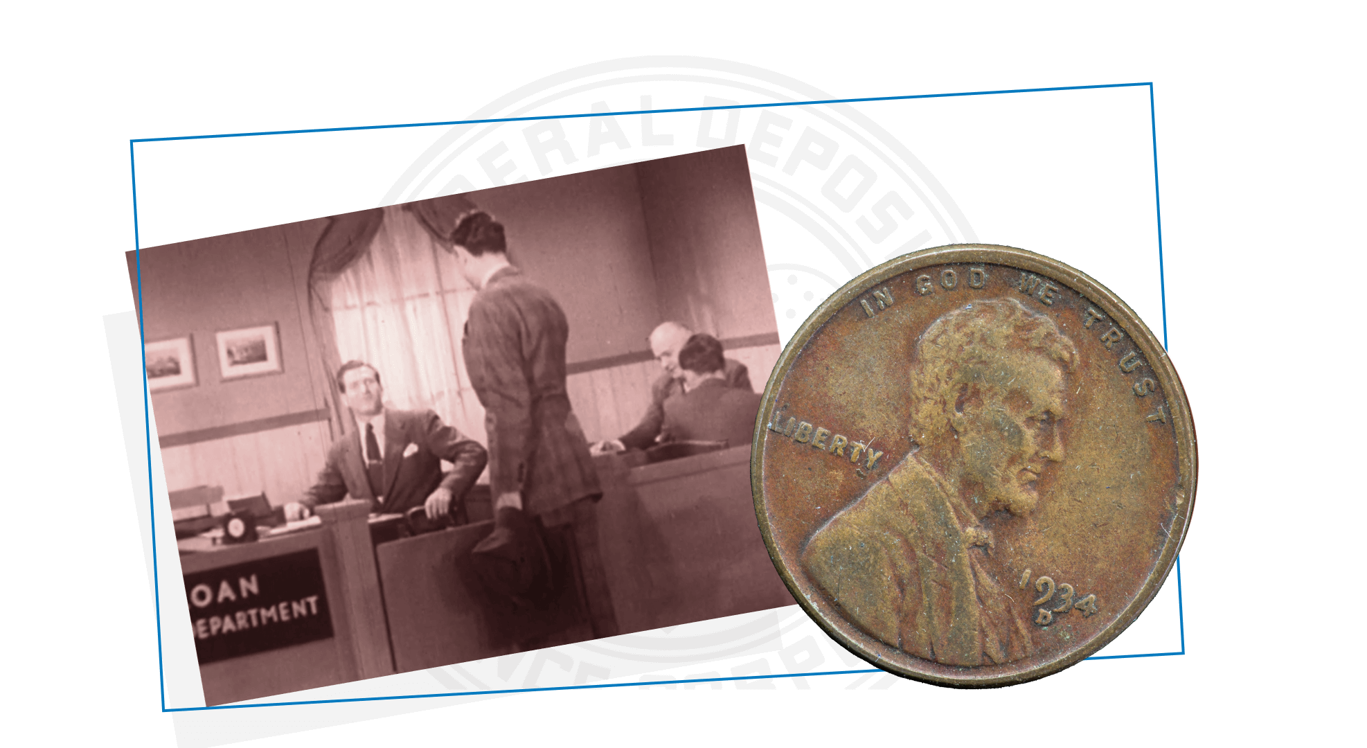 Bank Teller and Penny image