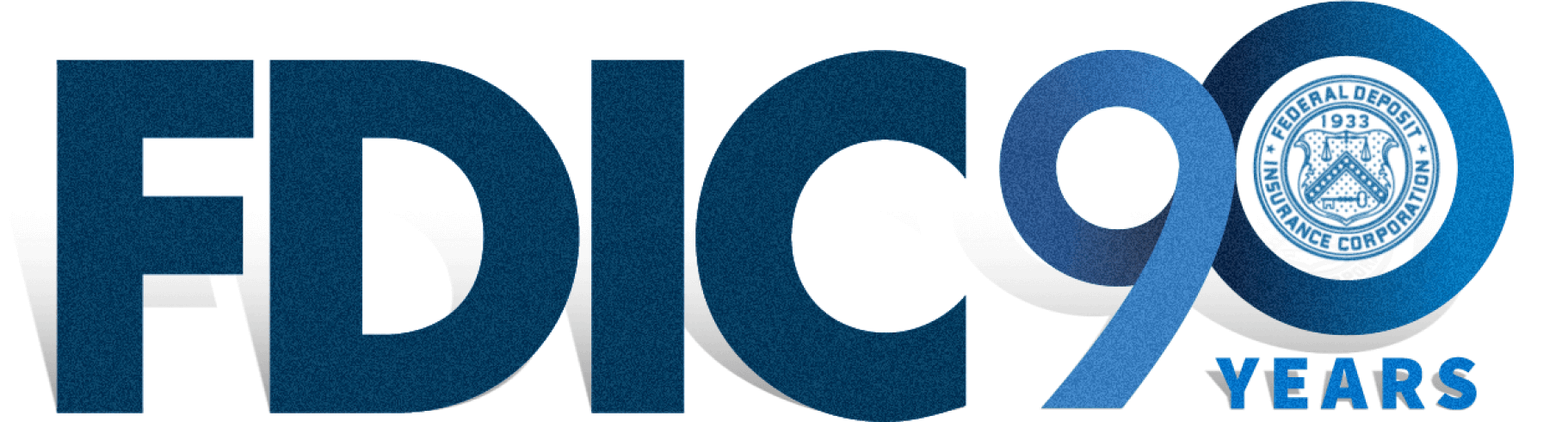 FDIC 90 Years Logo