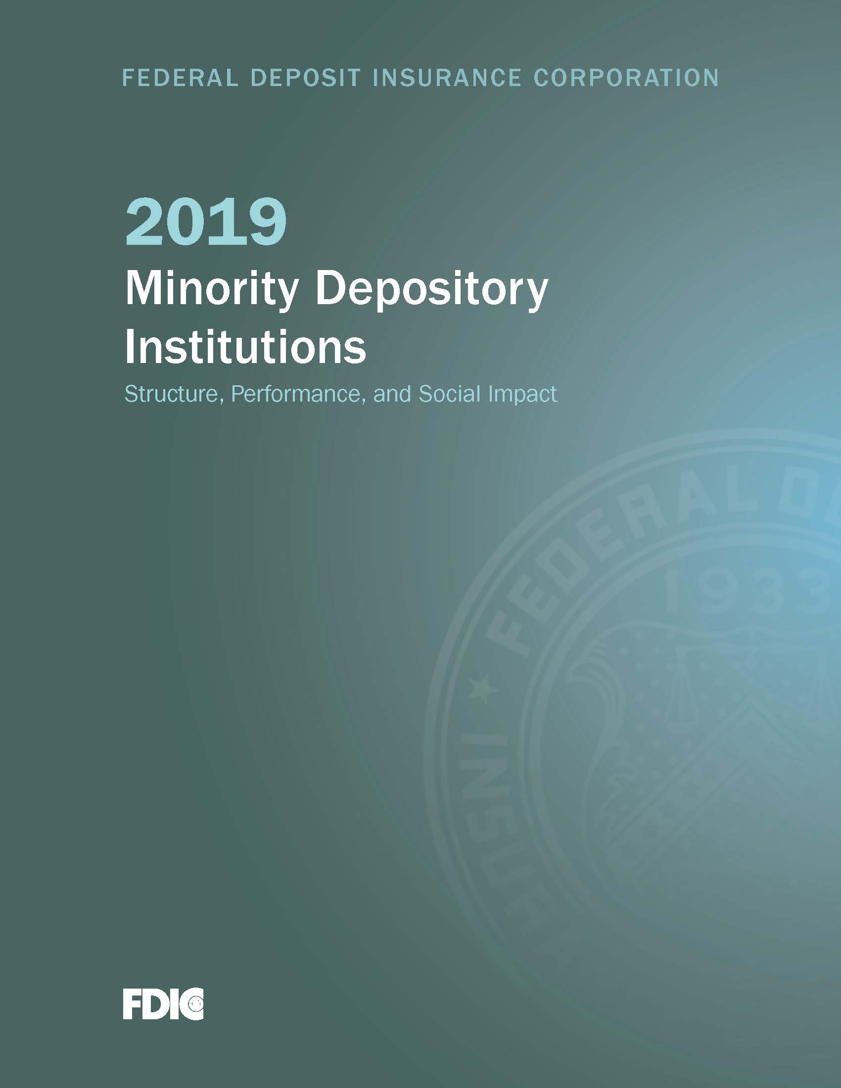Minority Depository Institutions Cover