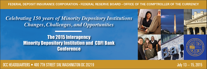 2015 National Interagency MDI and CDFI Conference
