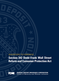 The cover of 2018 Section 342 Report to Congress
