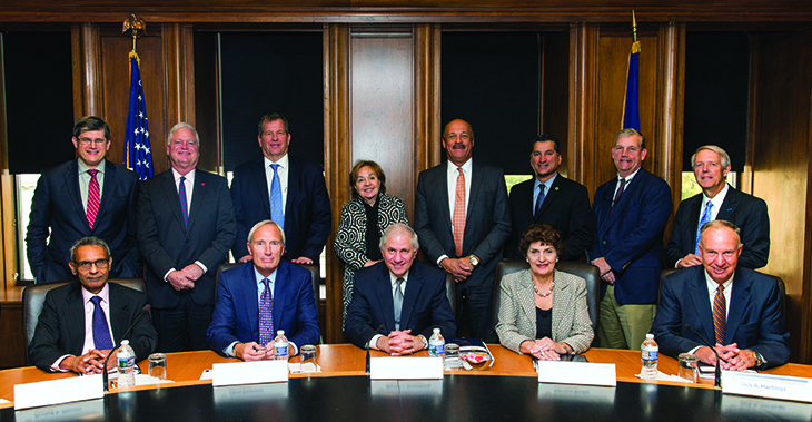 Photograph of the Community Bank Advisory Committee