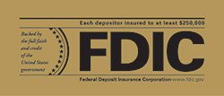 Image of the FDIC $250,000 Deposit Insurance Coverage Limit Sign