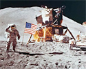 Photo of moon landing