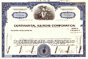Continental Illinois National Bank certificate