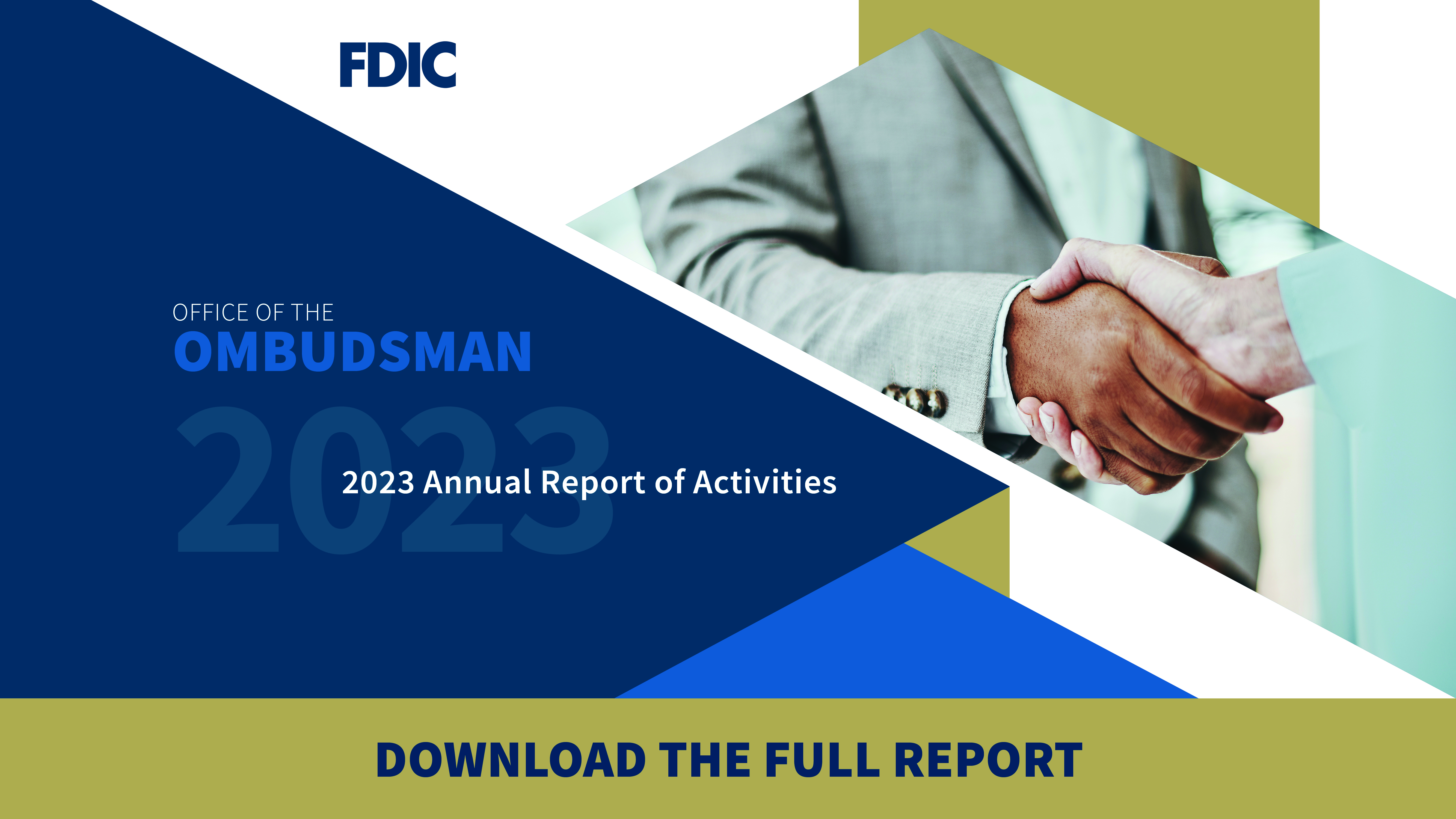 2023 Office of the Ombudsman Services and Activities Report - Download The Full Report (PDF, 8 Pages)