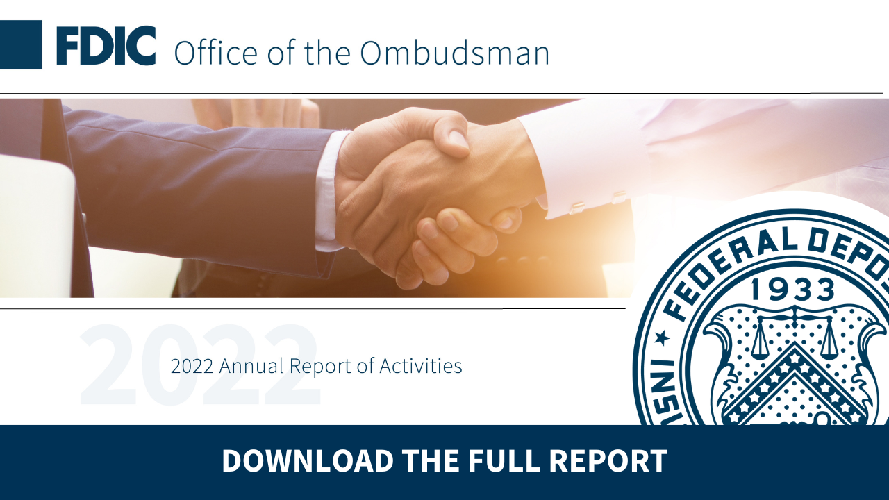 2022 Office of the Ombudsman Services and Activities Report - Download The Full Report (PDF, 8 Pages)