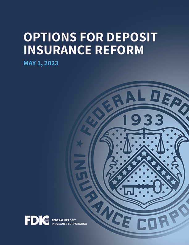 Options for Deposit Insurance Reform cover