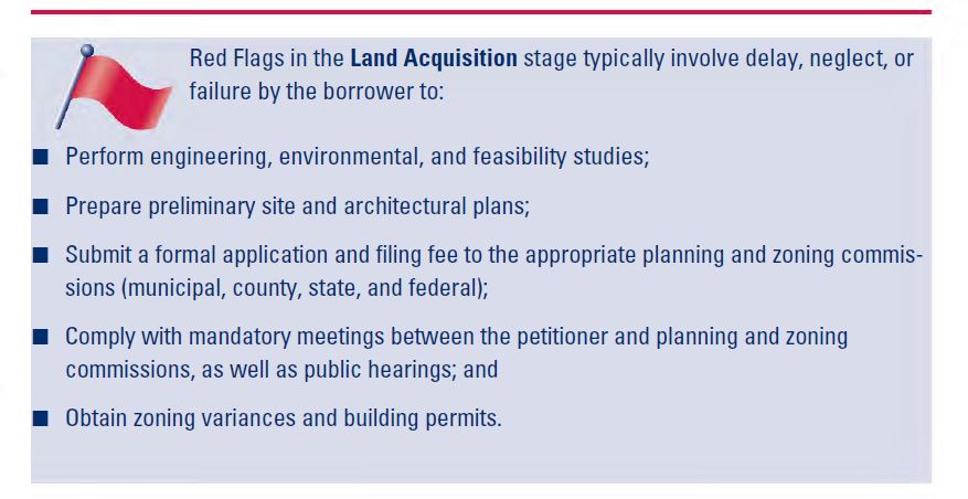 Red Flag in the Land Acquisition