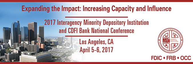 2017 National Interagency MDI and CDFI Conference