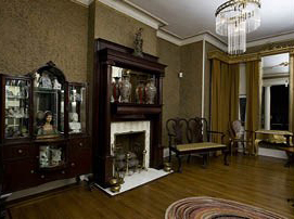 Maggie’s parlor.