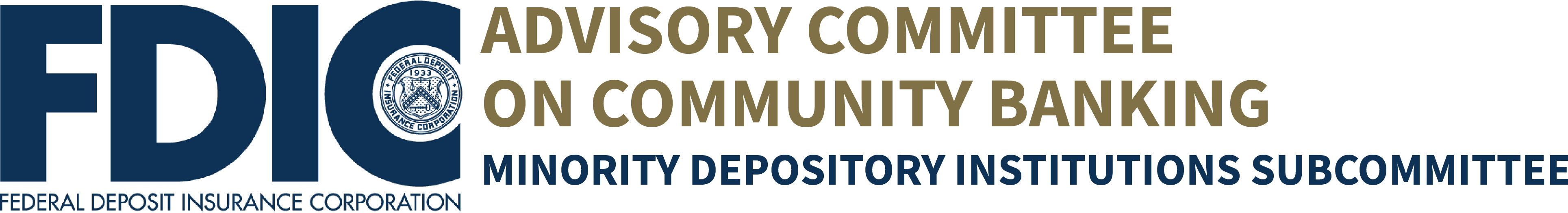Minority Depository Institutions Subcommittee logo