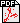 graphical image that is used to represent the Adobe PDF file format